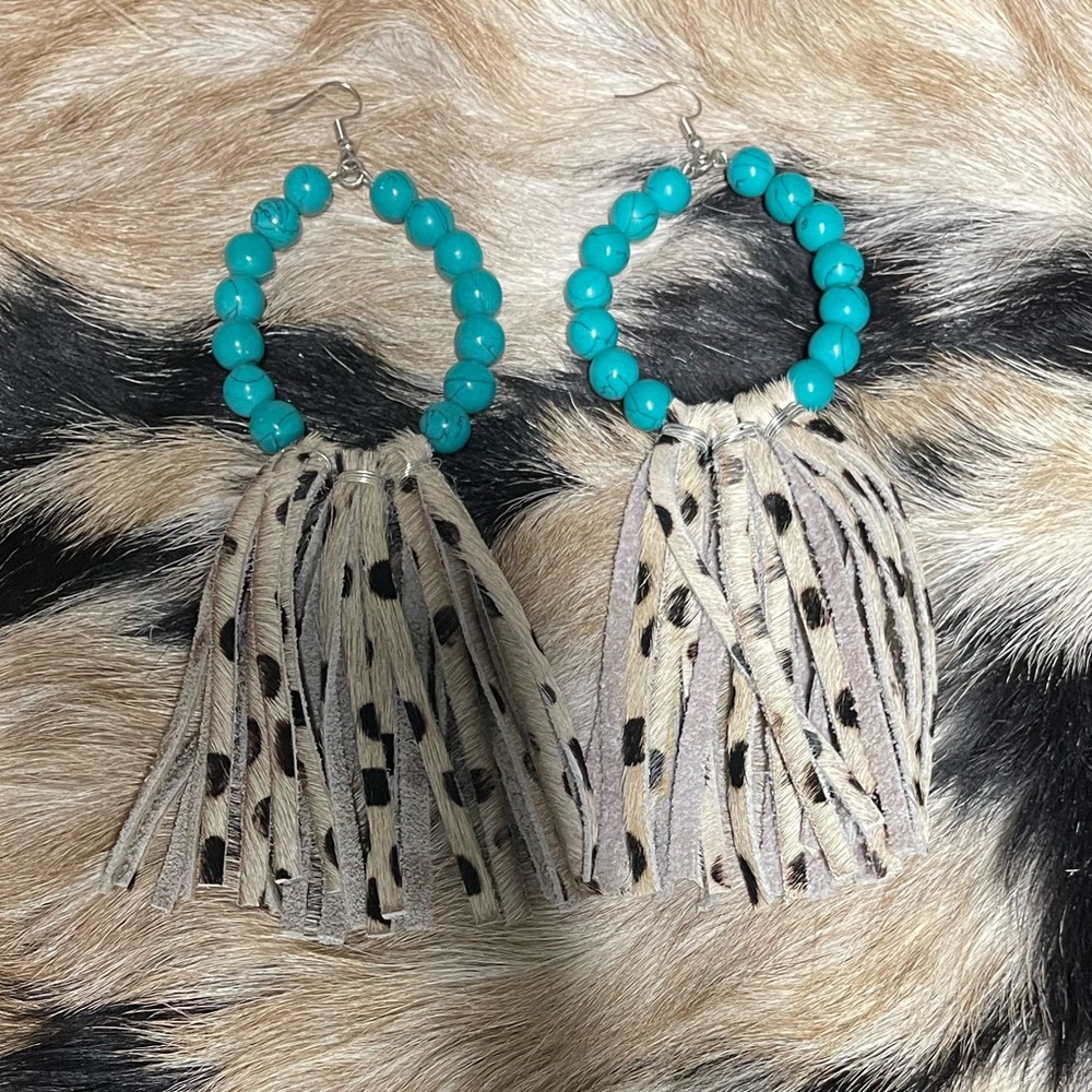 Crazy Train earrings